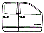 2014 GMC Sierra Denali Door Kit - PPF