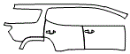 2017 GMC Acadia Door and Rear Fender Kit - PPF