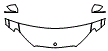 2023 Mercedes Benz Gle Coupe 450 Hood, Fender and Mirror Kit