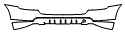 2007 Mercedes Benz ML500 Rear Bumper Kit
