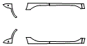 2026 MERCEDES BENZ GLE SUV 350 BASE Rocker Panel Kit