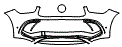 2025 Mercedes Benz GLE SUV AMG GLE 63 S Bumper Kit - PPF