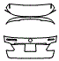 2018 Mercedes Benz GLE SUV 300d Sport Trunk Lid Kit - PPF