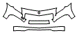 2012 Mercedes Benz SLK Roadster Bumper Kit - PPF