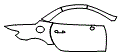 2019 Mercedes Benz SLC Roadster 300 AMG Line Rear Fender and Door Kit