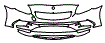 2019 Mercedes Benz SLC Roadster 300 AMG Line Bumper Kit
