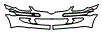 2008 Mercedes Benz SLK280 Bumper Kit