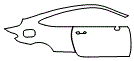 2022 Mercedes Benz C-Class Coupe Base Door and Rear Fender Kit - PPF