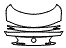 2019 Mercedes Benz C-Class Coupe AMG C43 Trunk Lid Kit