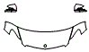 2013 Mercedes Benz Cl550 Sport Hood, Fender and Mirror Kit