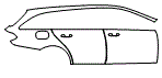 2018 Mercedes Benz E-Class Wagon Door and Rear Fender Kit - PPF