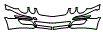 2008 Mercedes Benz E320 Bluetec Bumper and Luggage Area Kit