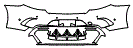 2019 Mercedes Benz S-Class Coupe 560 Base Rear Bumper Kit