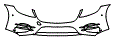 2019 Mercedes Benz S-Class Sedan 560 AMG Line (SWB) Bumper Kit