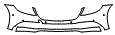 2019 Mercedes Benz S-Class Sedan 560 Base Bumper Kit