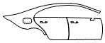 2019 Mercedes Benz CLS 4-Door Coupe AMG 53 Door and Rear Fender Kit