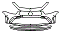 2023 Mercedes Benz CLS 4-Door Coupe Bumper Kit - PPF