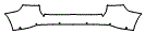 2024 Mercedes Benz GLS SUV Rear Bumper Kit - PPF