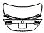 2019 Mercedes Benz C-Class Sedan AMG C63 S Trunk Lid Kit