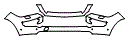 2013 Mercedes Benz GL350 BlueTEC Bumper Kit - PPF
