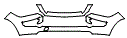 2016 Mercedes Benz GL350 BlueTEC Base Bumper Kit - PPF