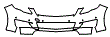 2011 Mercedes Benz R350 BlueTEC Bumper Kit - PPF