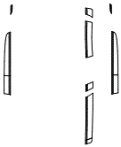 2020 Mercedes Benz AMG GT 4-door Coupe Coupe Stripe Kit - PPF