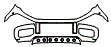 2019 Mercedes Benz G-Class SUV AMG G 63 Bumper Kit