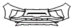 2018 Mitsubishi Eclipse Cross Bumper Kit - PPF