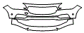 2020 Volvo S90 T8 Bumper Kit - PPF
