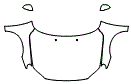 2016 Volvo S80 Full Hood, Fender and Mirror Kit