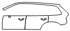 2019 Volvo XC90 Excellence Door and Rear Fender Kit - PPF