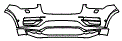 2025 Volvo XC90 PHEV (Previous Generation) Core Bumper Kit - PPF