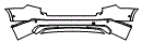 2023 Volvo XC90 Recharge Dark Rear Bumper Kit - PPF