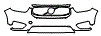 2022 Volvo XC40 Recharge Bumper Kit - PPF