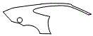 2008 Jaguar XK Rear Fender Kit - PPF