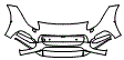 2018 Jaguar F-Type R Bumper Kit - PPF