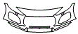 2022 Jaguar F-Type R Bumper Kit - PPF