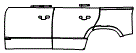 2022 Land Rover Defender 110 Hard Top X Rear Fender and Door Kit - PPF
