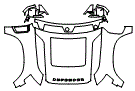 2024 Land Rover Defender 110 X Full Hood, Fender and Mirror Kit