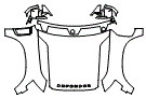 2020 Land Rover Defender S Full Hood, Fender and Mirror Kit - PPF
