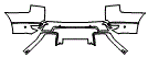 2019 Land Rover Range Rover Sport Supercharged Rear Bumper Kit