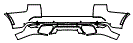 2022 Land Rover Range Rover Sport SVR Rear Bumper Kit