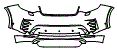 2024 Land Rover Discovery Dynamic SE Bumper Kit