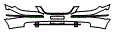 2007 Hyundai Azera Limited Bumper Kit