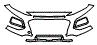 2019 Hyundai Kona (Canada) Trend Bumper Kit