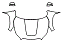 2022 Subaru Forester (Canada) Wilderness Full Hood, Fender and Mirror Kit