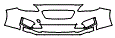 2019 Subaru Impreza (Canada) 4 Door Sport Bumper Kit - PPF