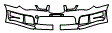 2007 Subaru Impreza 2.5i Bumper Kit