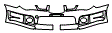 2007 Subaru Impreza Sedan Bumper Kit - PPF